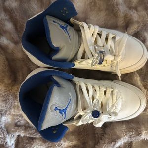 2006 Air Jordan 5 Retro WHITE/SPORT ROYAL-STEALTH